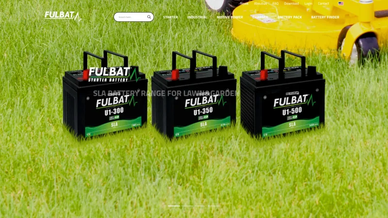 FULBAT SAS website screenshot