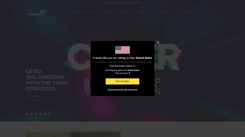 GAERNE S.P.A. website screenshot