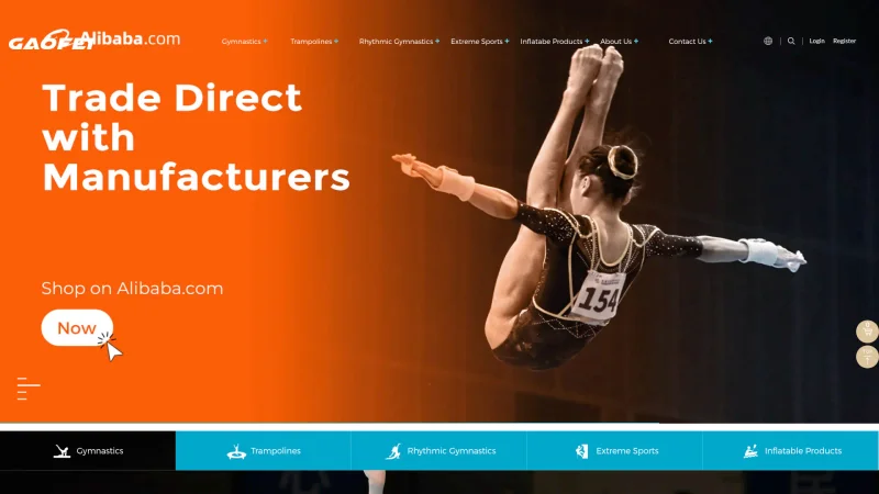 ZHEJIANG WATSEN SPORTING GOODS CO.,LTD website screenshot