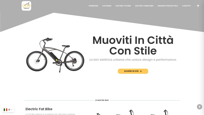 G.H.GROUP SRL website screenshot