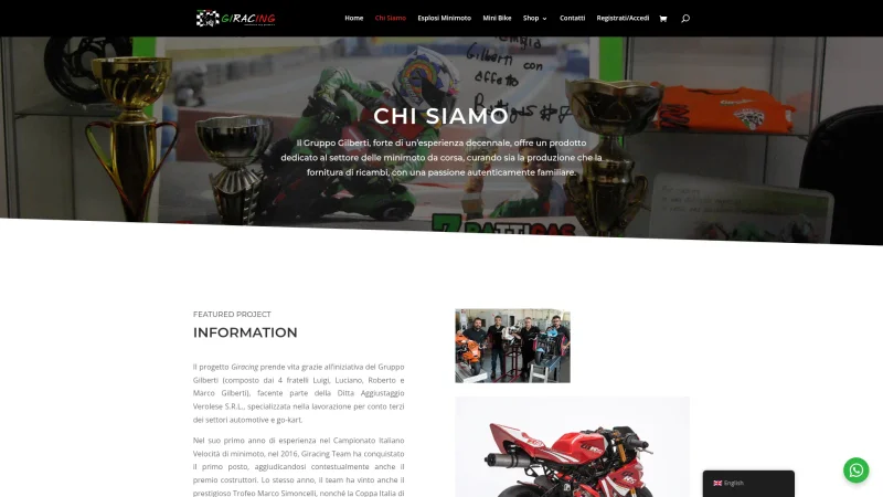 GIRACING – AGGIUSTAGGIO VEROLESE S.R.L. website screenshot