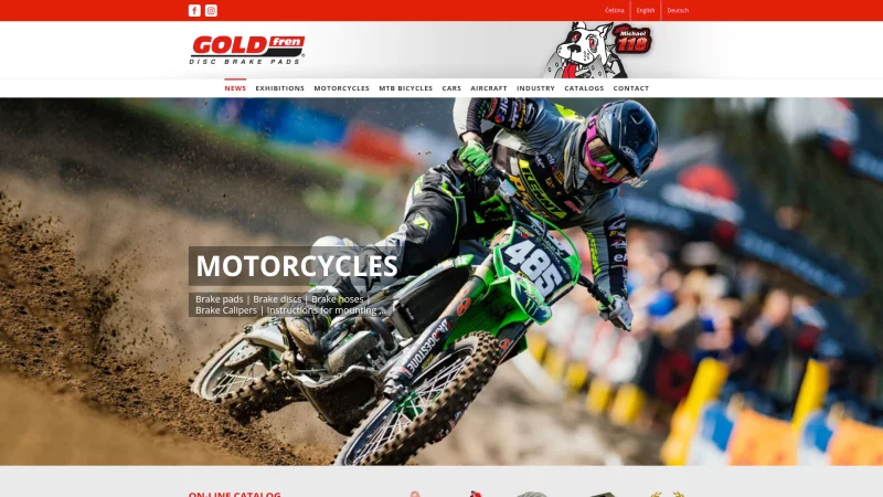 GOLD FREN website screenshot