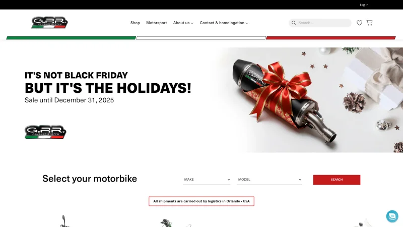 G.P.R. TECH – GPR ITALIA S.R.L. website screenshot