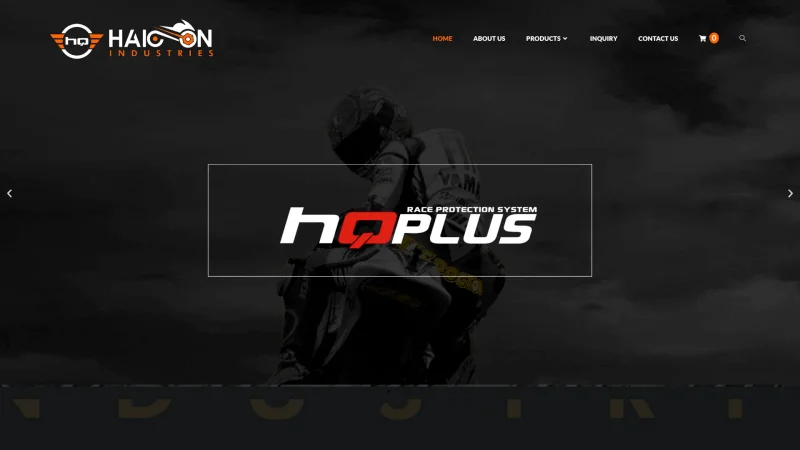 HAIQON INDUSTRIES website screenshot