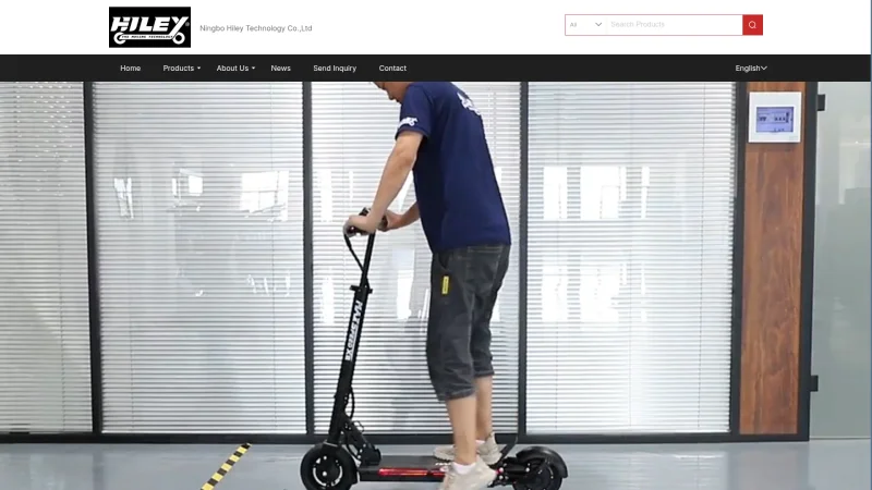 HILEY – NINGBO HILEY TECHNOLOGY CO.,LTD website screenshot