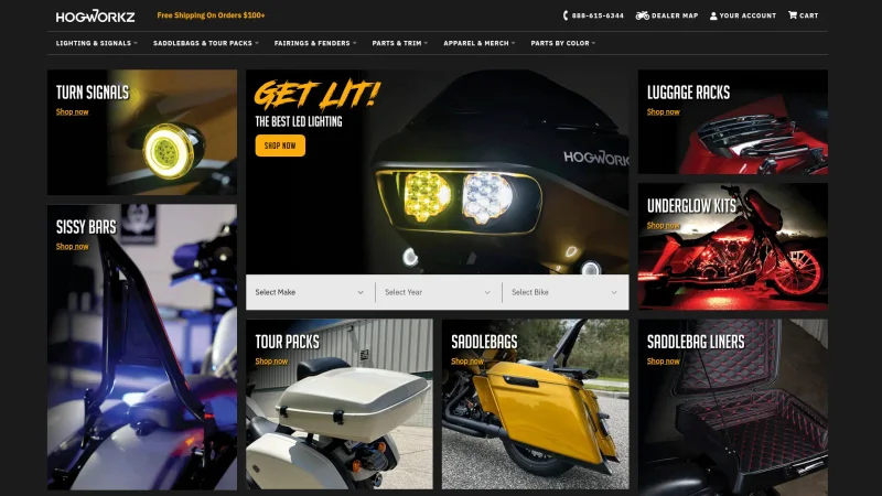HOGWORKZ website screenshot