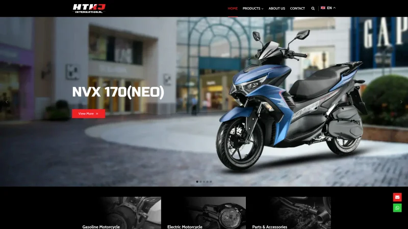 CHONGQING MOTOJOY INDUSTRY AND TRADE CO., LTD. website screenshot