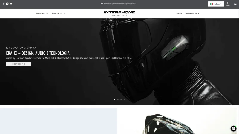 CELLULARLINE S.P.A. website screenshot
