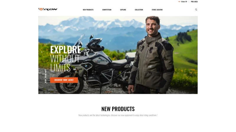 IXON website screenshot