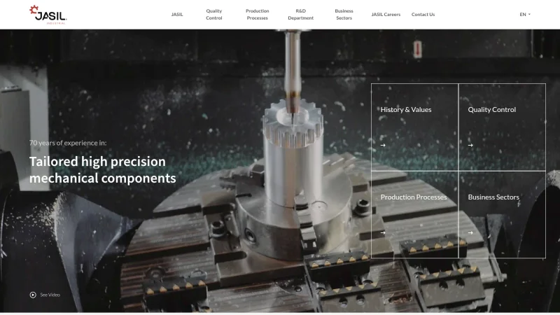 JASIL – J. ANTONIO DA SILVA LDA website screenshot