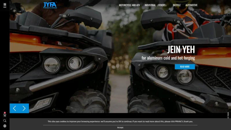 JYFA – TECLIN website screenshot
