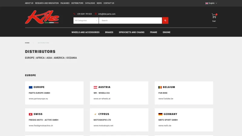 MEFO MOUSSE – KITE S.R.L. website screenshot