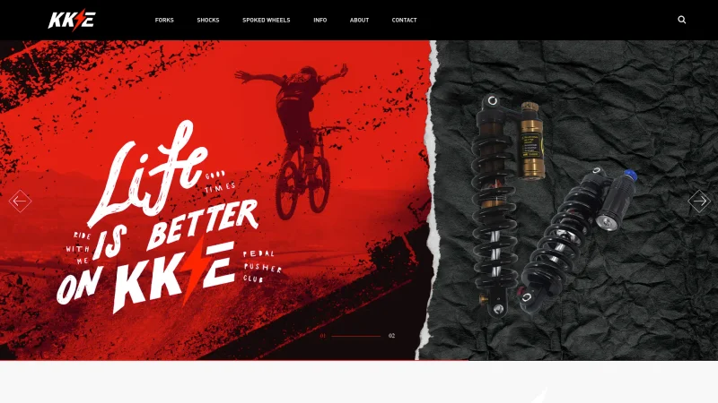 KKE TECHNOLOGY website screenshot