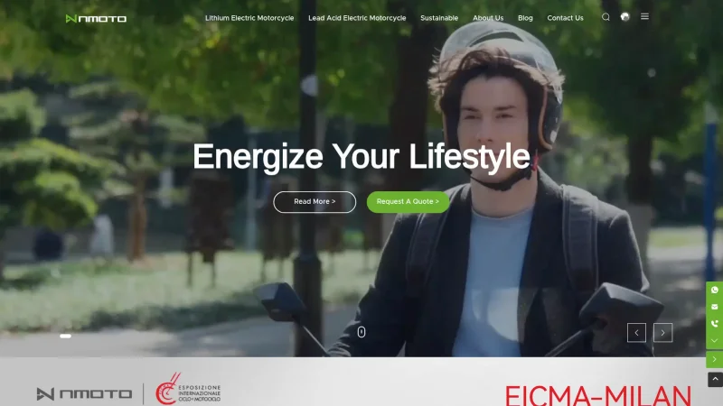JIANGSU LVNENG ELECTRICAL BICYCLE TECHNOLOGY CO.,LTD website screenshot