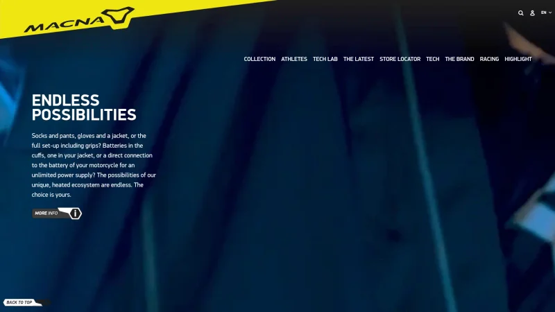 MACNA website screenshot