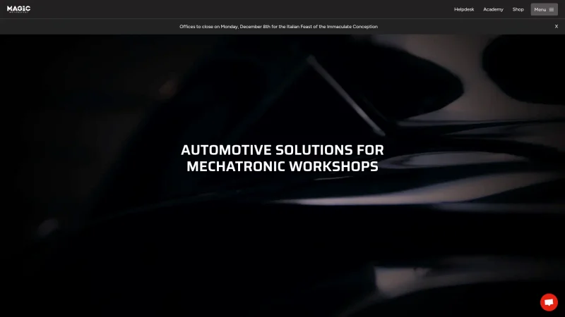 MAGICMOTORSPORT website screenshot