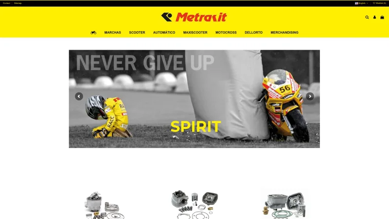 METRAKIT EUROPE SL website screenshot