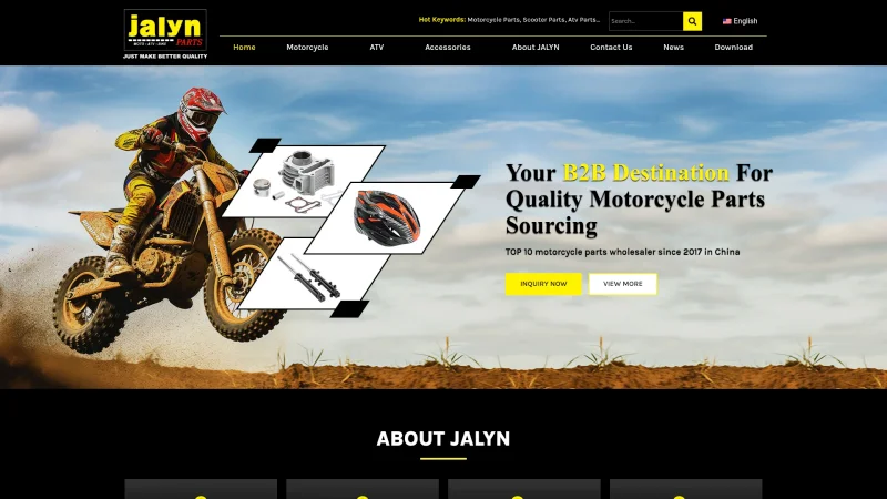 NINGBO JALYN INTERNATIONAL TRADING CO LTD website screenshot
