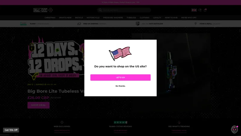 MUC-OFF website screenshot