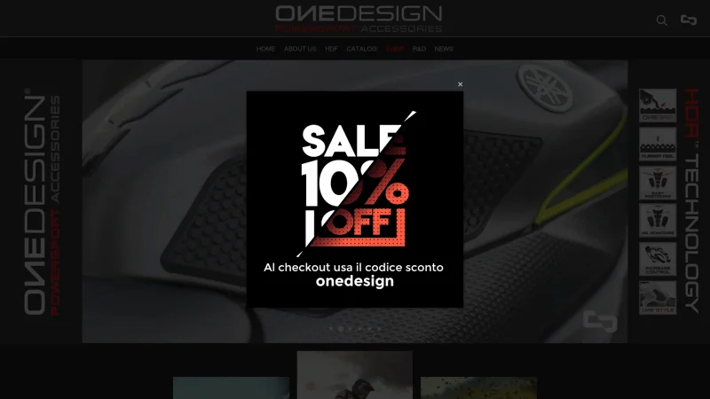 ONEDESIGN BY PRINT S.R.L. website screenshot