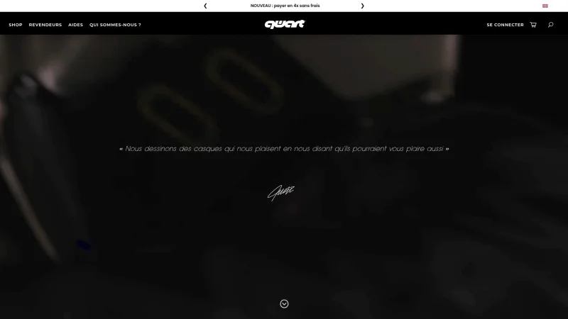 QWART website screenshot