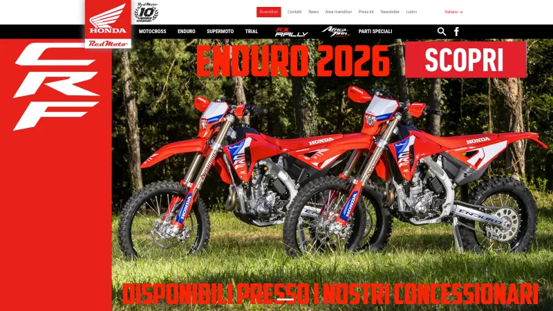 REDMOTO S.R.L. website screenshot