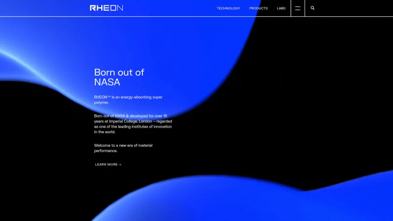 RHEON LABS LTD. website screenshot