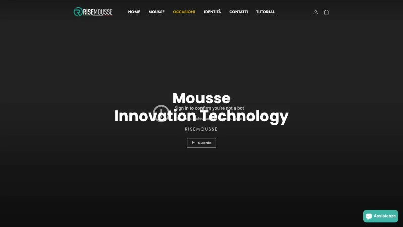 RISEMOUSSE – INNOVABOX SRL website screenshot