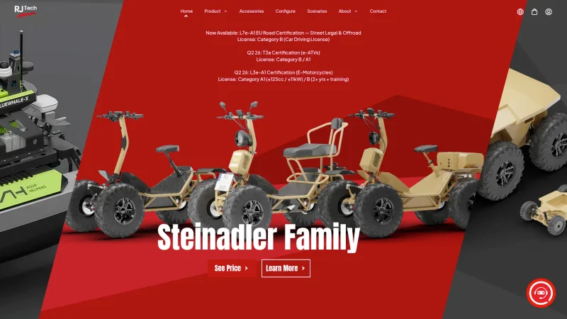 RJ TECH LIMITED website screenshot