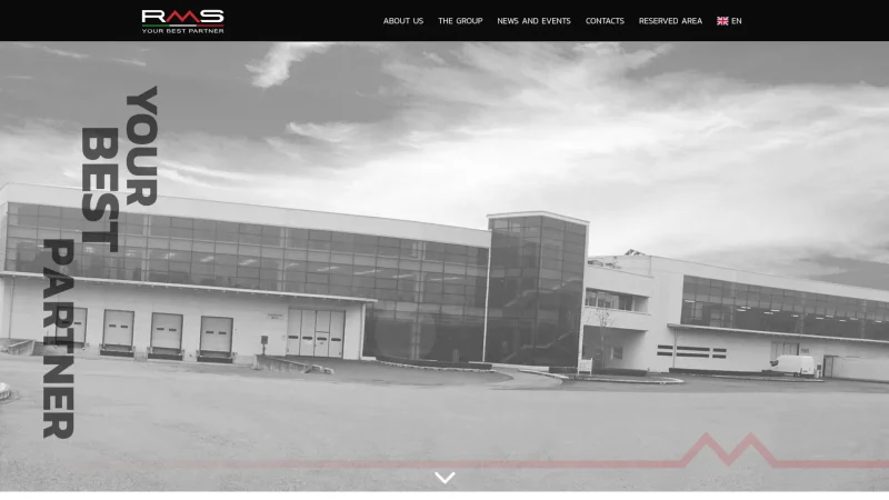 RMS S.P.A. website screenshot