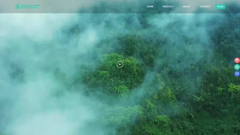 ZHEJIANG SENLING MOTORCYCLE CO., LTD. website screenshot