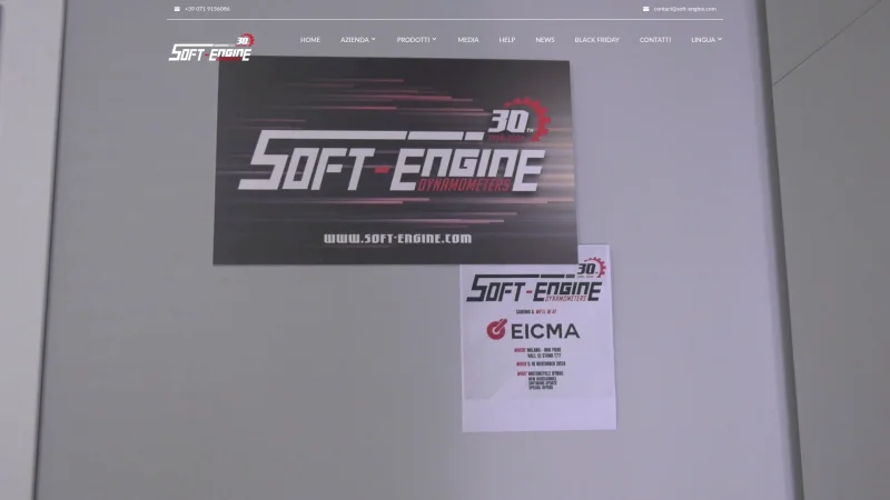 SOFT-ENGINE AUTOMOTIVE website screenshot