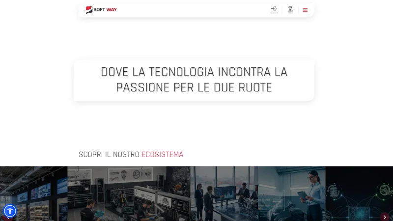 SOFT WAY S.R.L. – EDITORIALE DOMUS S.P.A. website screenshot