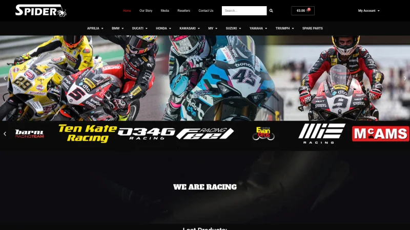 SPIDER S.R.L. website screenshot