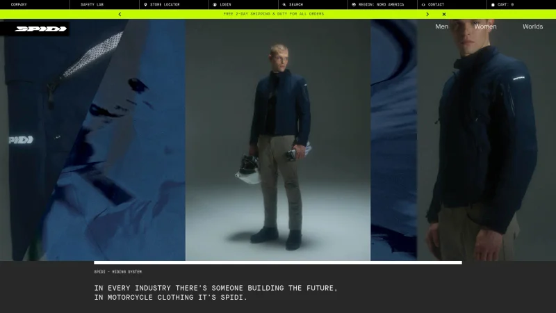 SPIDI website screenshot