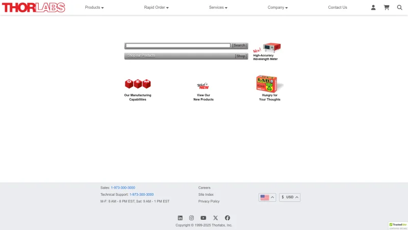 THOR – PARTS EUROPE GMBH website screenshot