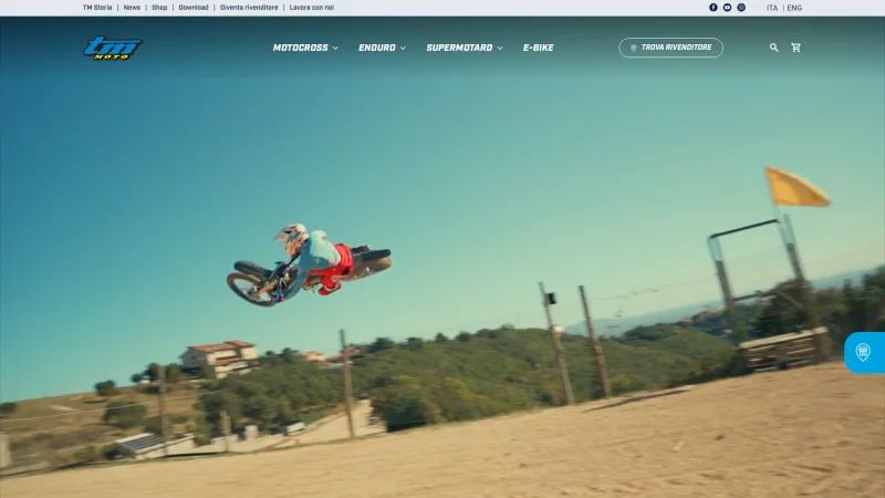 TM MOTO S.R.L. UNIPERSONALE website screenshot