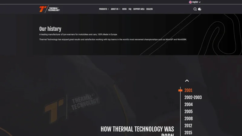 SITTA S.R.L. – THERMAL TECHNOLOGY website screenshot