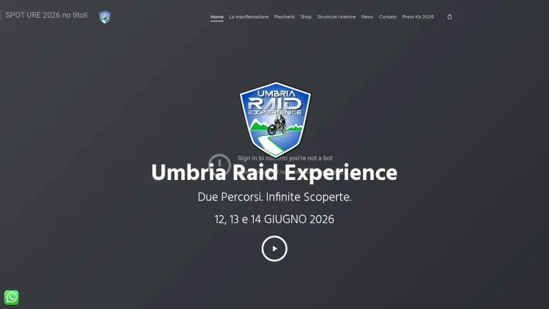 MOTO CLUB CAMPELLO INMOTO ASD website screenshot