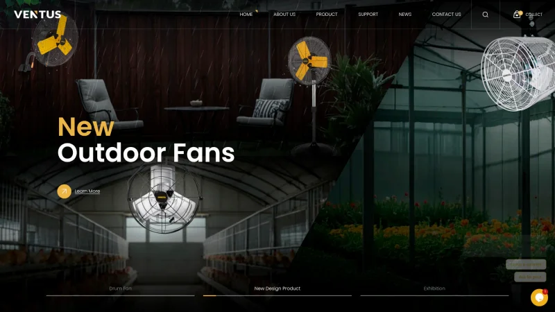 SHENZHEN VENTUS TECHNOLOGY CO.,LTD website screenshot