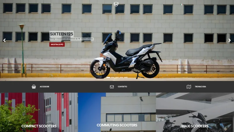 WOTTAN MOTOR ITALIA website screenshot