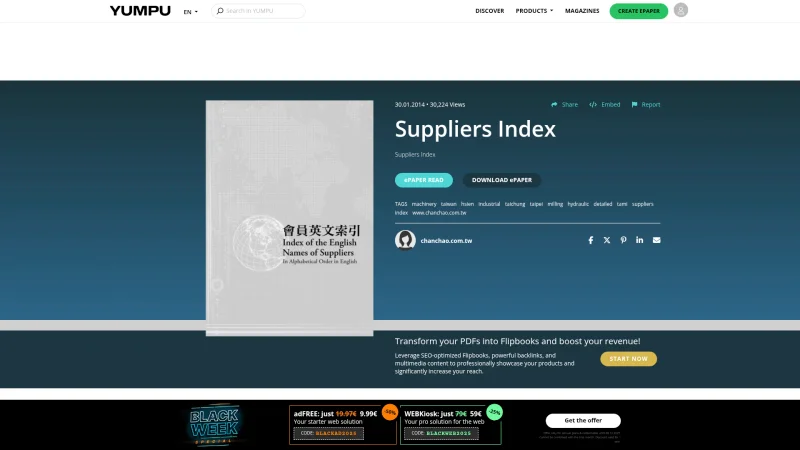 ZOENG CHANG INDUSTRY CO.,LTD website screenshot