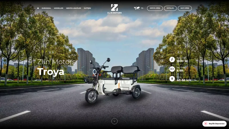 PANDA MOTOR TEKNOLOJI SANAYI VE TICARET LIMITED SIRKETI website screenshot