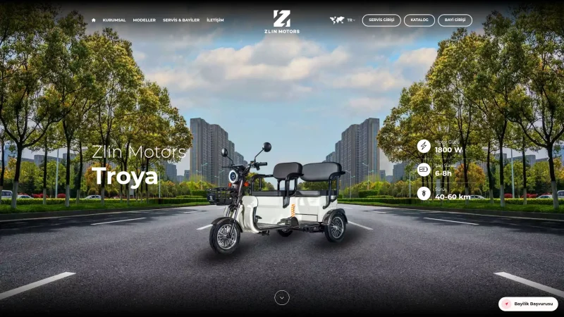 PANDA MOTOR TEKNOLOJI SANAYI VE TICARET LIMITED SIRKETI website screenshot