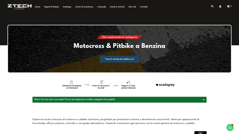 KXD – ALFARAD – ZTECH ITALIA SRL website screenshot