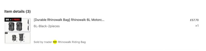 Rhinowalk Bumper Bag