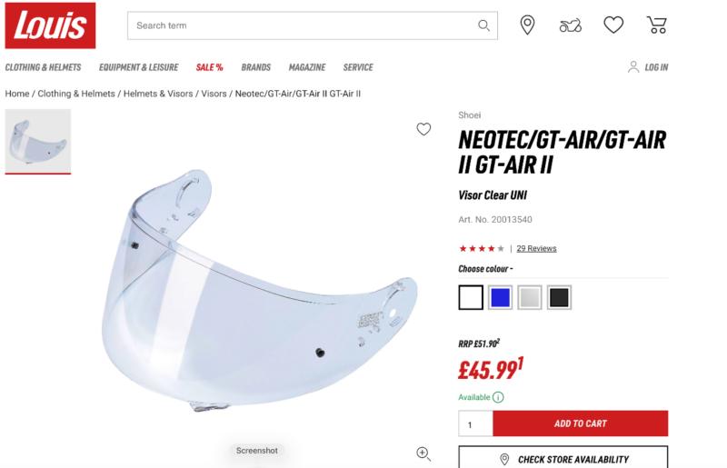 Shoei Neotec Refurb