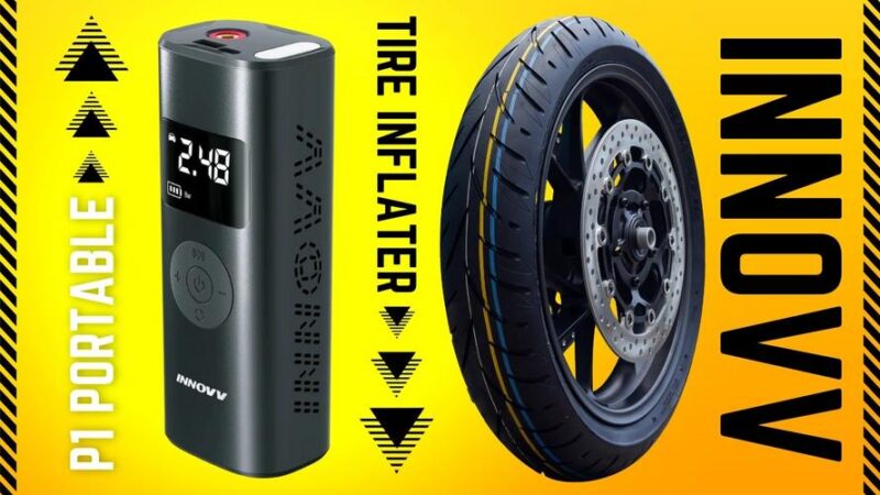 Innovv P1 Portable Tire Inflator For Modern Riders