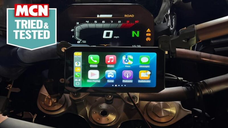 Z55B Motorcycle Car Play Enhances Connected Riding Experience