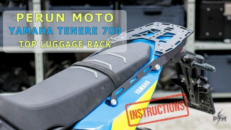 Perun Moto Unveils Second Gen Top Rack For Tenere 700